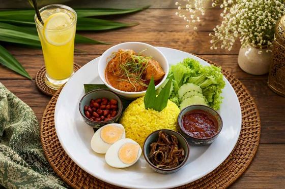 Nasi Royale Chicken Rendang - โอโซ่ จอร์จทาวน์ ปีนัง